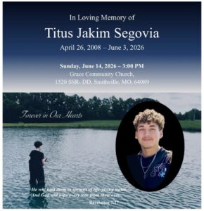 Titus Segovia Kansas City, MO Death, Obituary
