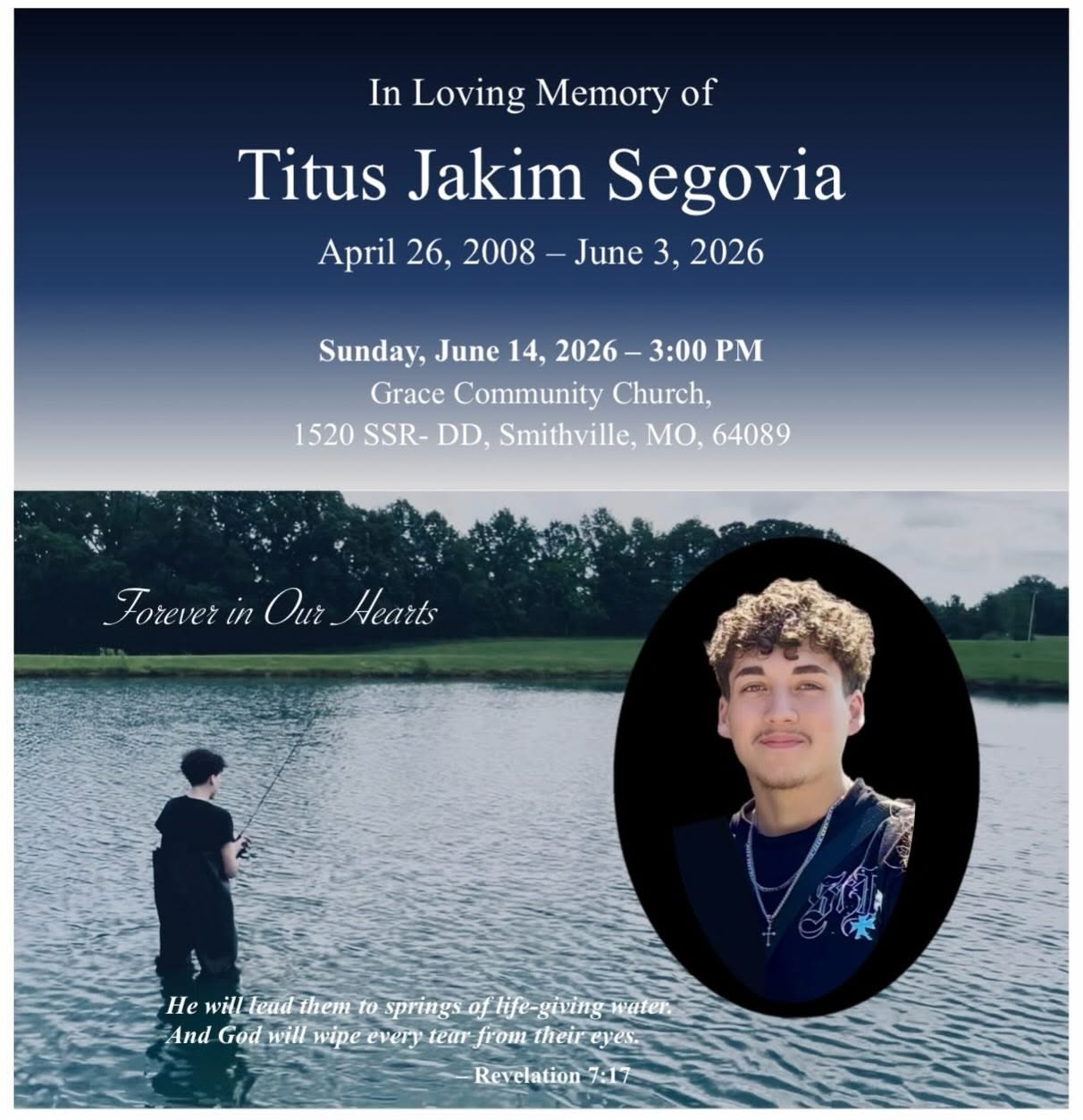 Titus Segovia Kansas City, MO Death, Obituary